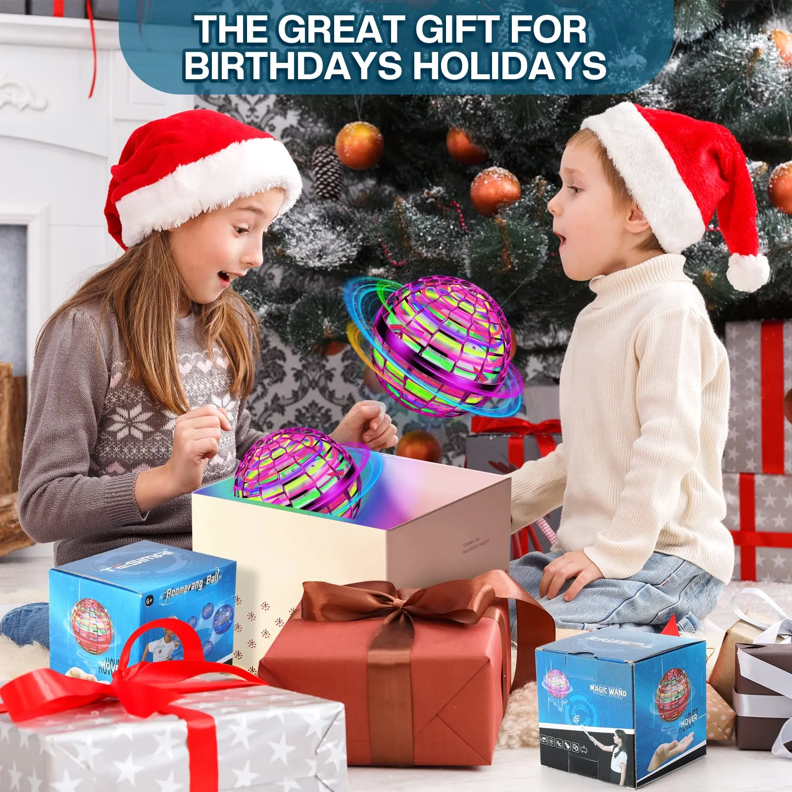 flying orb ball 2022 upgraded flying hover ball toy for kids magic nebula orb 361ﾰ rotating soaring ufo drone rechargeable boomerang flying toy list for childrens day outdoor indoor