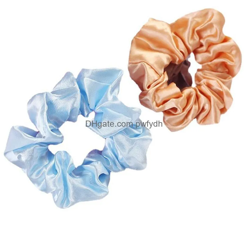 headband ponytail fixer satin rope satin elastic band accessories headband satin headband hair tie elastic headband