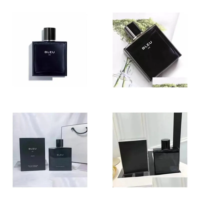 Perfumes Spray Oriental Fragrances male 100ml black bottle bleu women`s fragrance aromatherapy gentleman