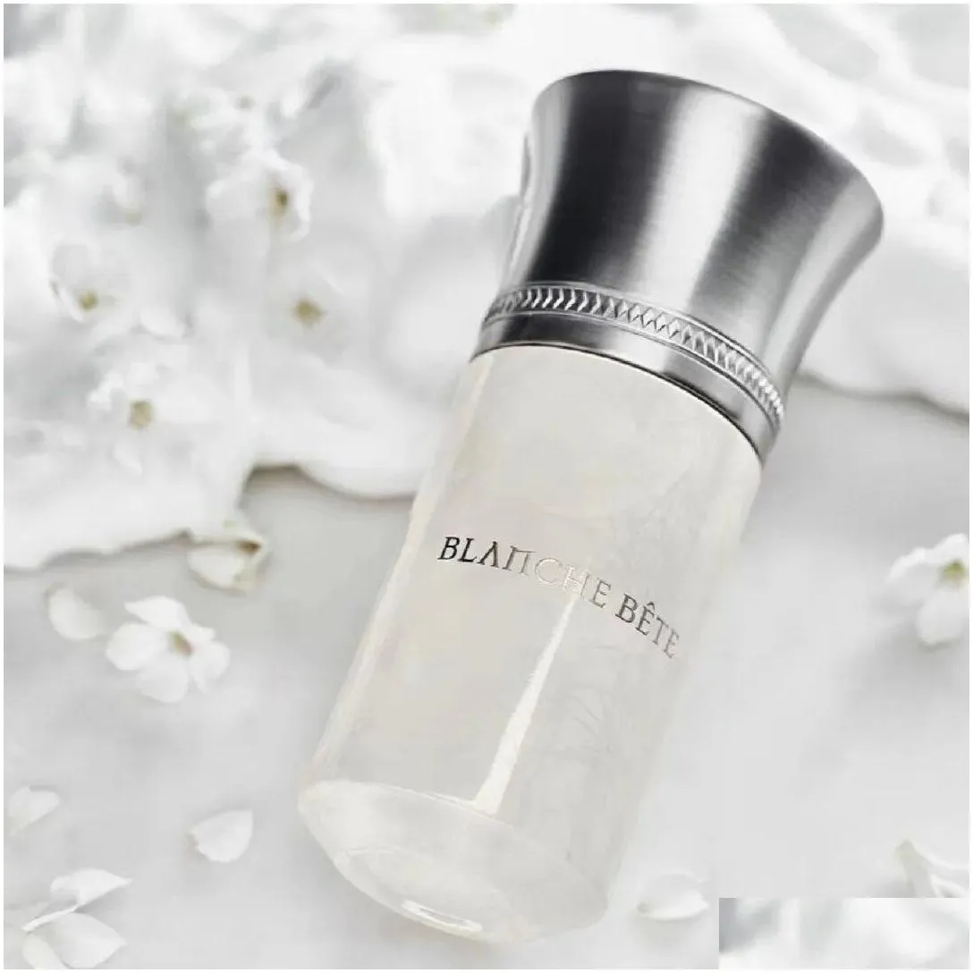 Blanche Bete Liquides Imaginaires Dom Rose Bete Humaine Fragrance Fleur De Sable 100ml for Spray Long lasting Perfume fast ship