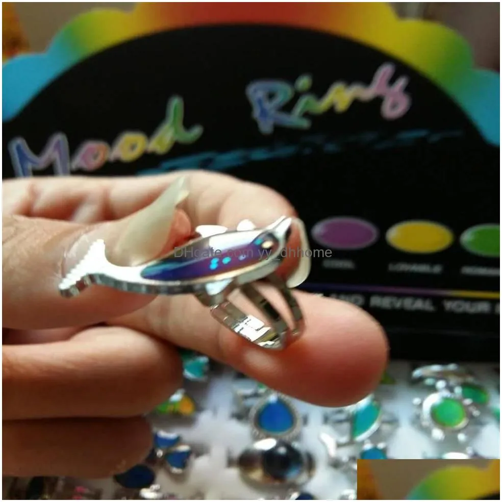 mood ring cartoon  fish changes color to the temperature of your blood244n