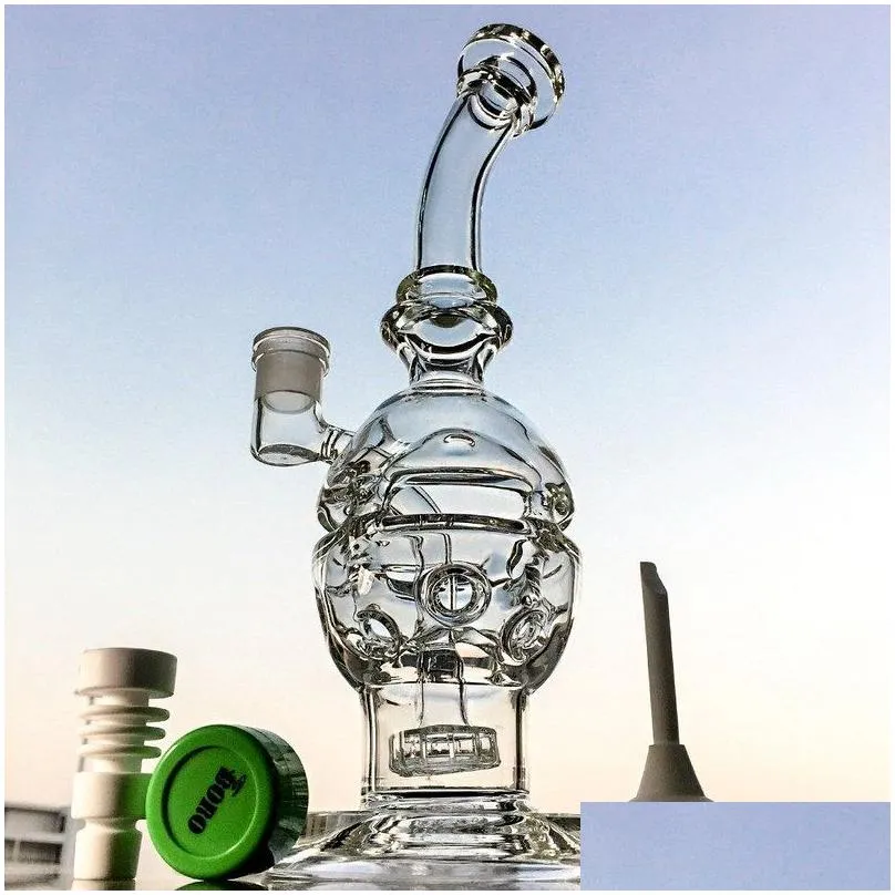 faberge fab egg hookahs glass bongs swiss perc recycler water pipes 14.5mm joint oil rig showerhead percolator dab rigs ship