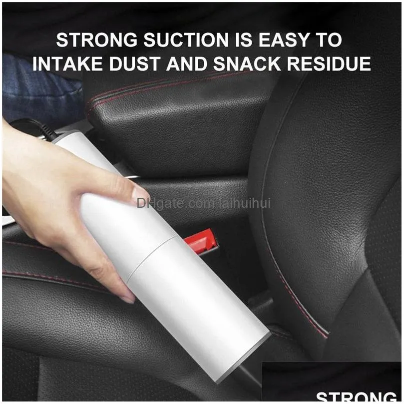 mini 7000pa 120w suction portable vacuum cleaner for car low noise handheld car vacuum for car home computer cleaning