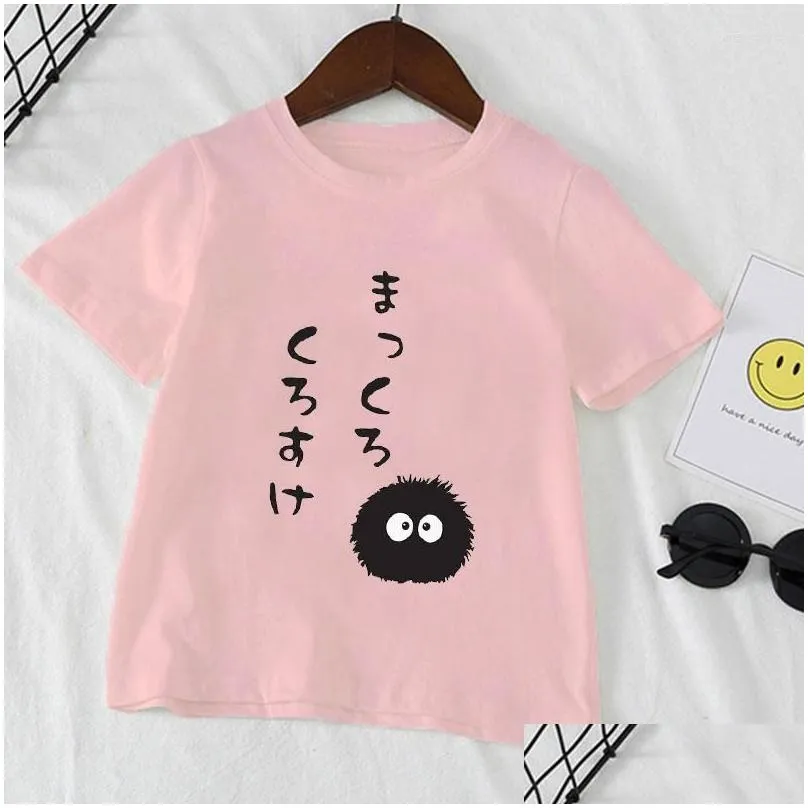 shirts summer fashion short sleeve children tshirt japanese anime harajuku tshirts boys girls totoro funny tops tee kids clothes