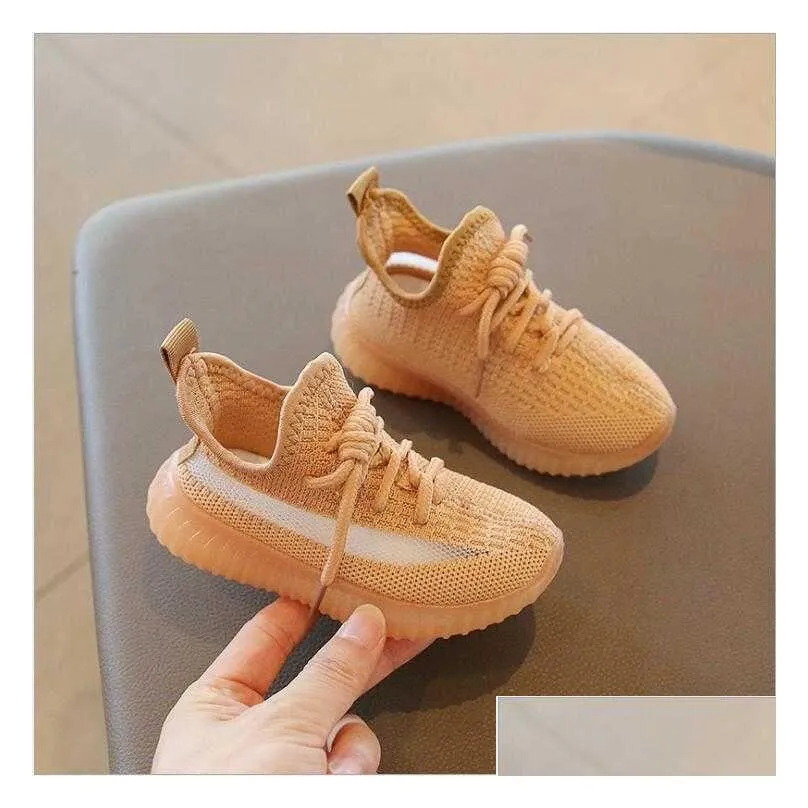 Athletic & Outdoor Spring/Autumn Baby Girl Boy Toddler Shoes Infant Sneakers Coconut Soft Comfortable Kid Drop Delivery Baby, Kids Mat Dhlo2