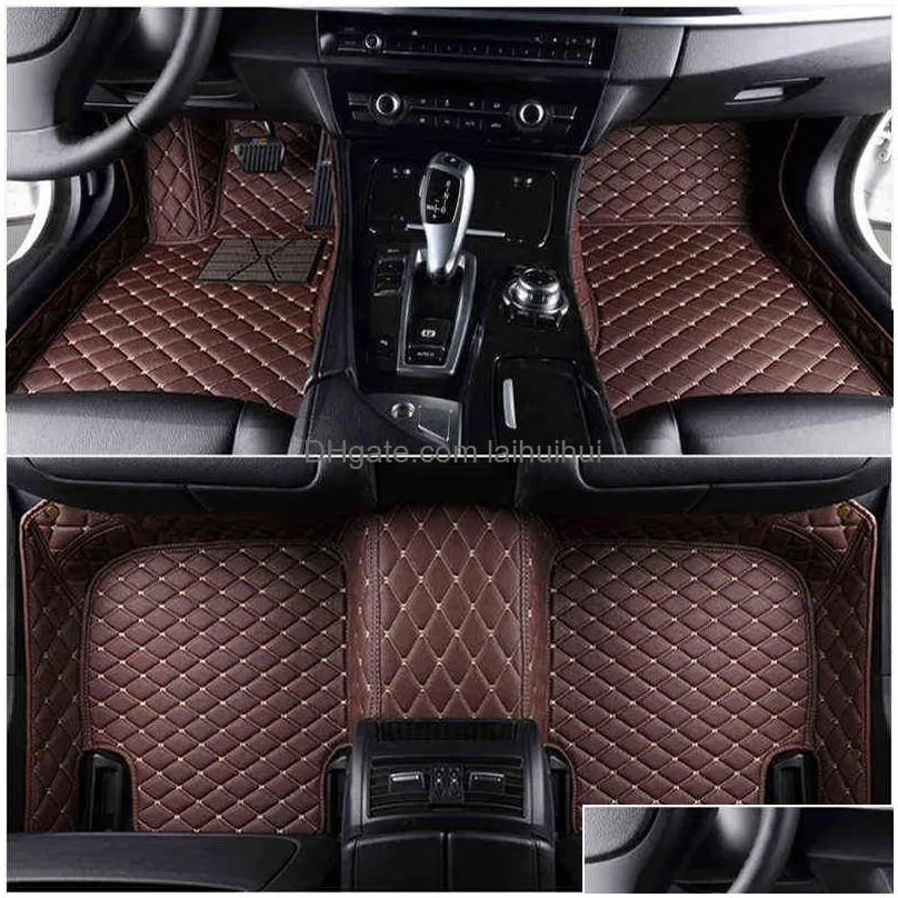 custom 5 seat car floor mats for lexus lx470 ls460 lx570 rx300 rx350l rx400h rc350 nx300h ux200 ux250h all models car mats w220328