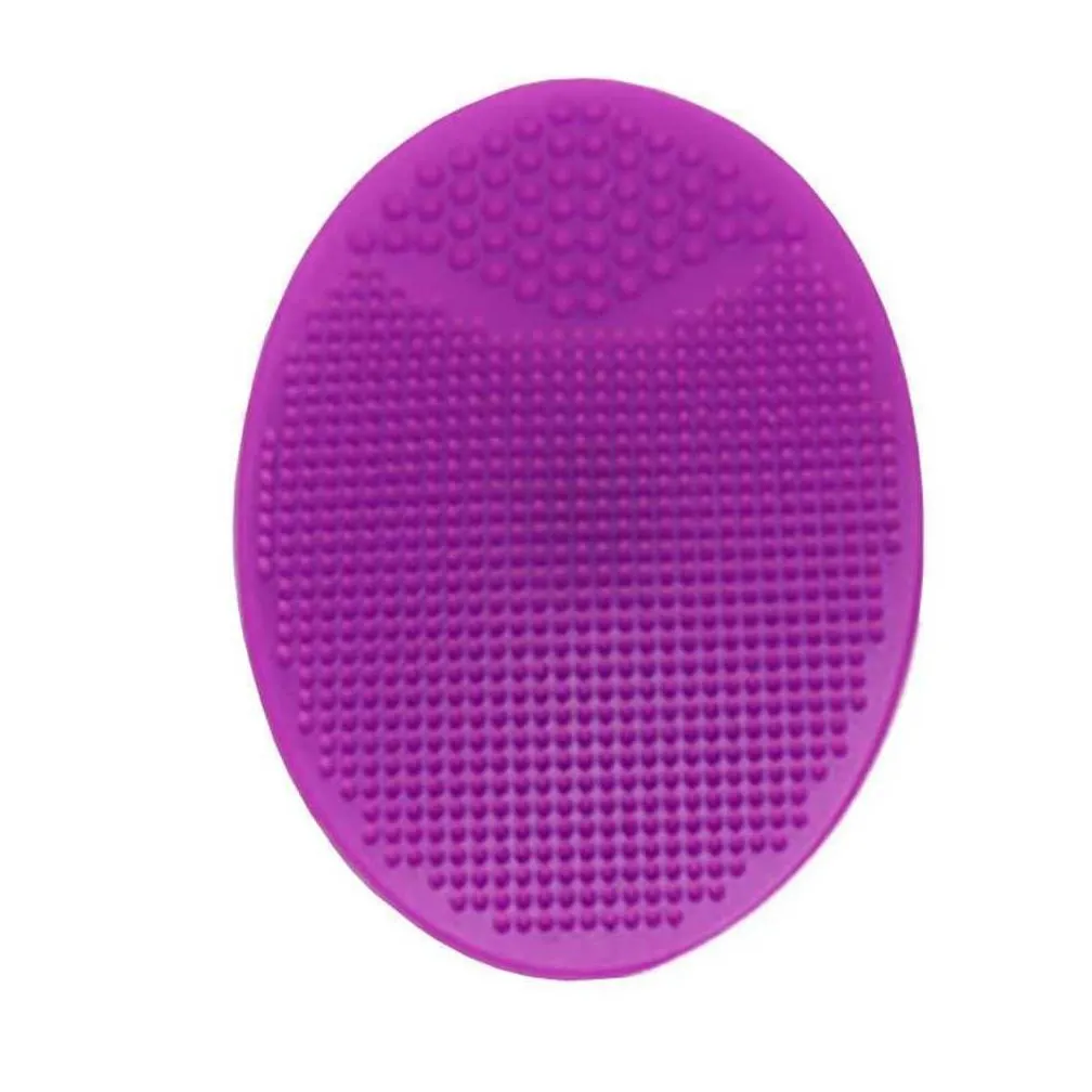 Other Bath & Toilet Supplies Soft Sile Face Scrubber Facial Cleansing Brush Exfoliator Shampoo Shower Brushes Women Kids Body Washing Dh4Wo