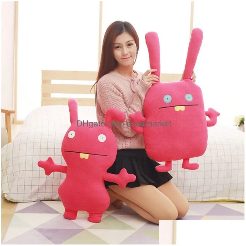 Other Home Decor 2022 Stuffed Animals Fashion Dolls Cross-Border Han Da Ya Ugly Doll Plush Toy Creative Little Monster Pillow For Ch Dhzff