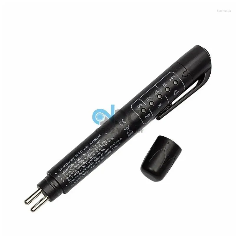 Portable Brake Liquid Tester Pen Mini Fluid Test Led Display Testing Mositure Of Oil For Dot3 Dot 4 No Package
