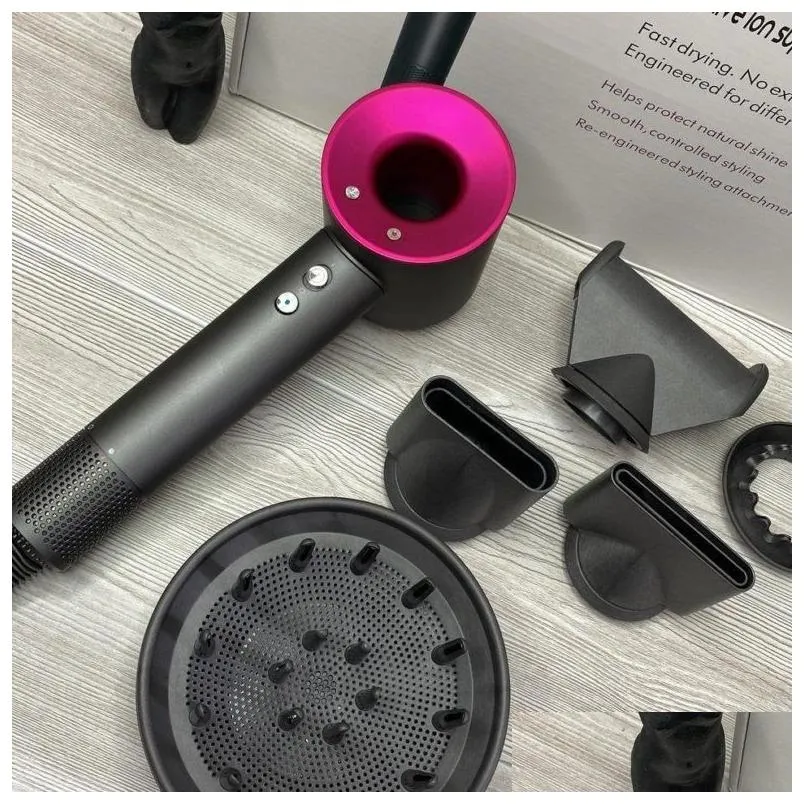 Hair dryer negative ion professional salon home styling tools hot and cold wind magnetic suction nozzle new upgrade