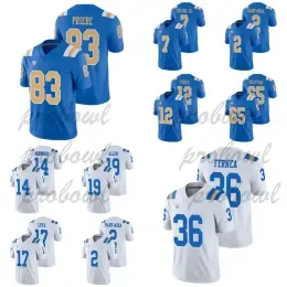 Greg Dulcich Custom UCLA Bruins College Football Jersey 25 Demetric Felton 40 Caleb Johnson Elijah Gates 11 Chase Griffin 28 Brittain Brown