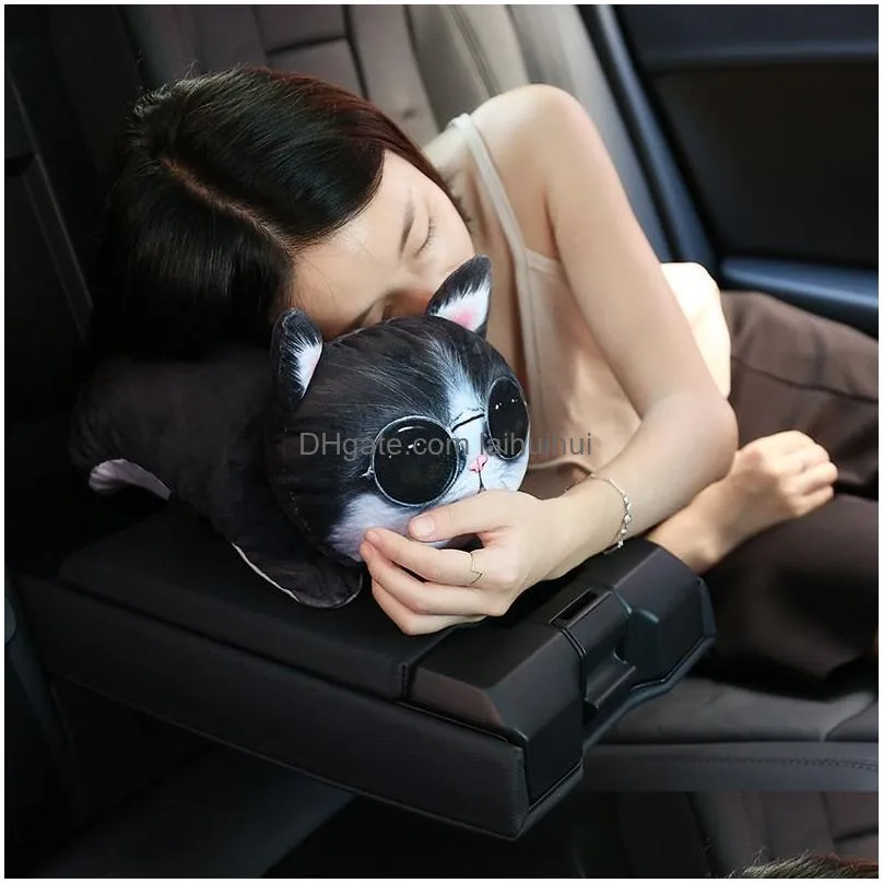 car tissue box accessories cute toon plush holder cover home decor paper styling y200328