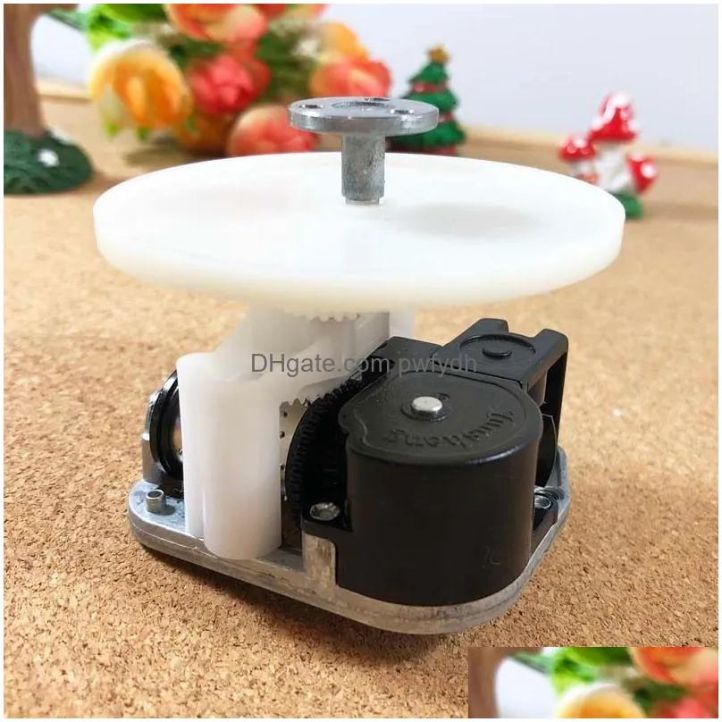 novelty items diy music box mechanism with rotating shaft and plate in contrary direction christmas gifts unusual 230707