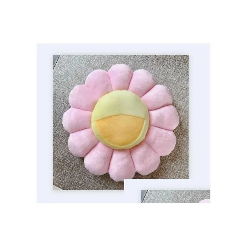 trend latest style Plush Dolls Cute Sofa Decoration SunFlowers Pillows High Quality Soft Pillow