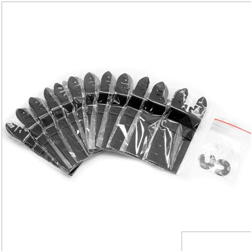 14PCS Tools Multi-Function Bi-metal Precision Saw Blade Oscillating Multitool for Renovator Power Cutting Multimaster Tools