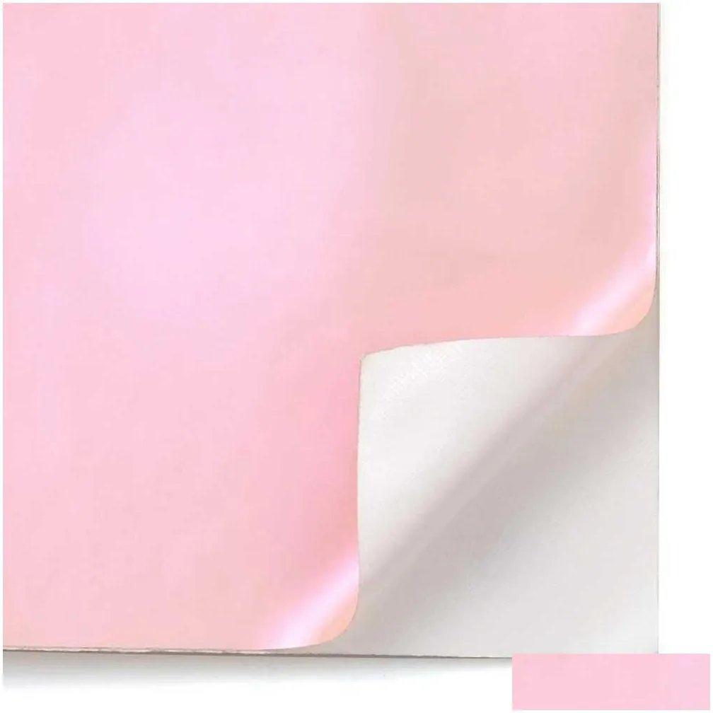 DIY Pink Car Body Films Vinyl Wrapping Sticker Decal Air Release Film Interior Decoration Accessories