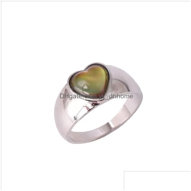 heart mood ring mix size color changes to the temperature of your blood294n