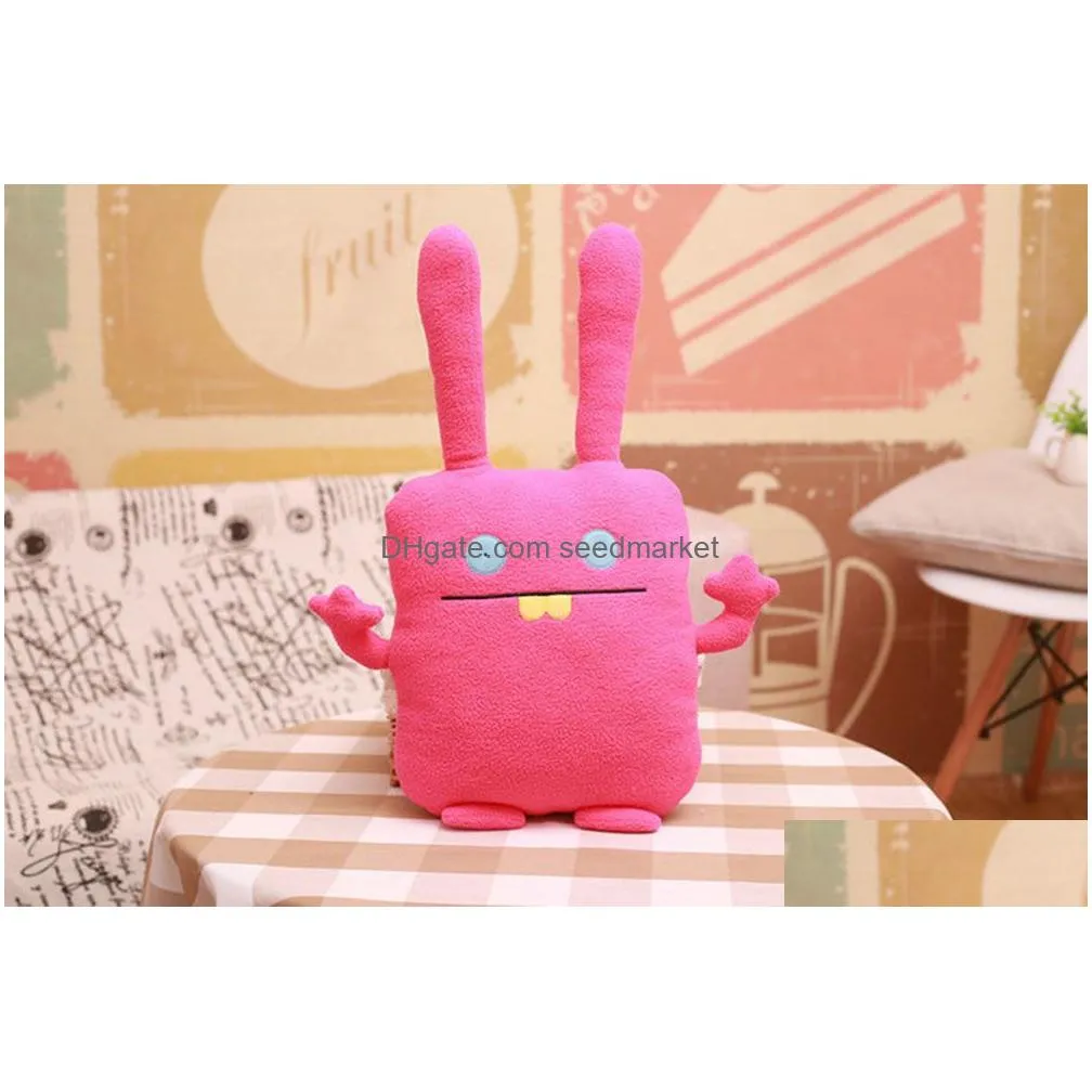 Other Home Decor 2022 Stuffed Animals Fashion Dolls Cross-Border Han Da Ya Ugly Doll Plush Toy Creative Little Monster Pillow For Ch Dhzff