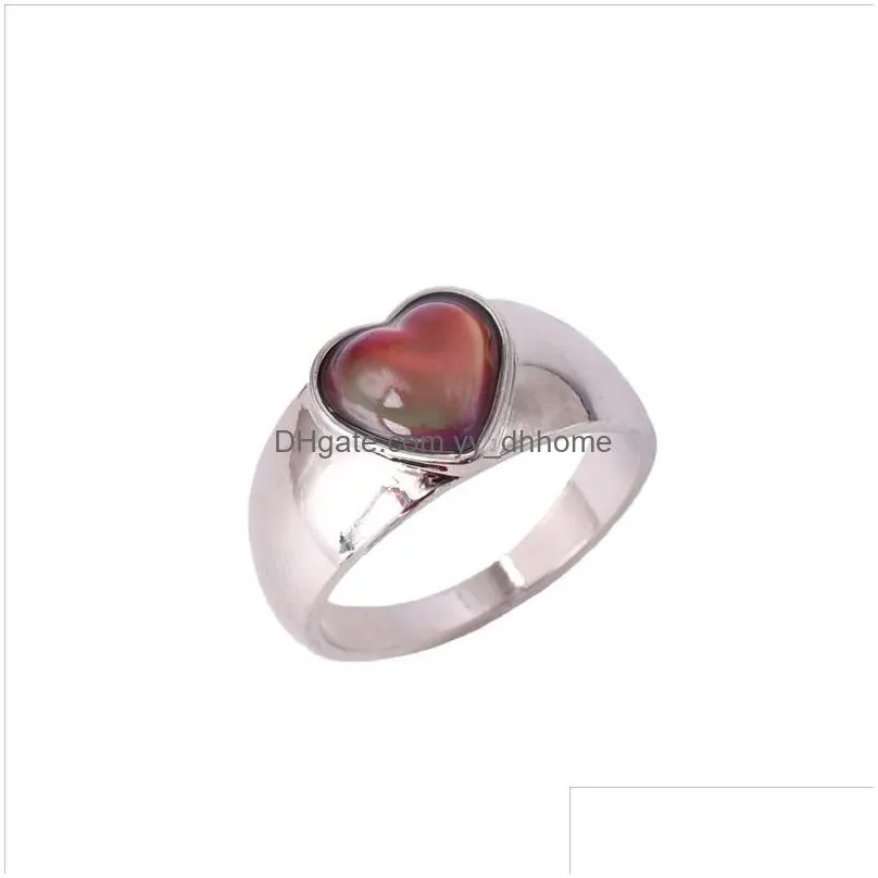 heart mood ring mix size color changes to the temperature of your blood294n