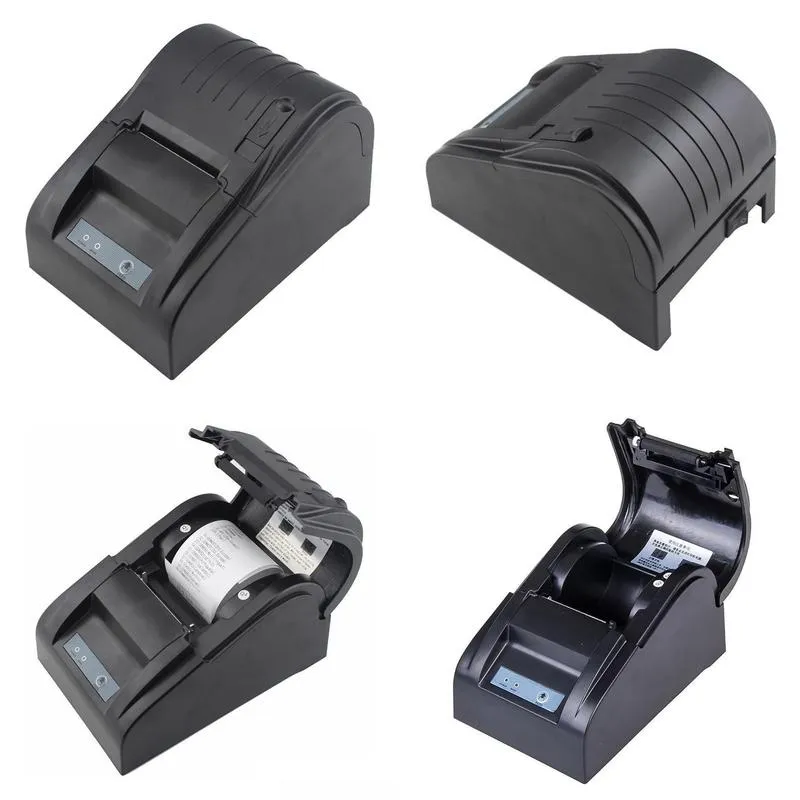 5890T zijiang desktop thermal printer receipt Printers Portable Printing Machine