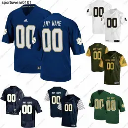 Custom NCAA College Notre Dame Fighting Irish Football Jerseys Joe Montana Tyler Buchner Ian Book Steve Angeli Tyler Buchner Ron Powlus III