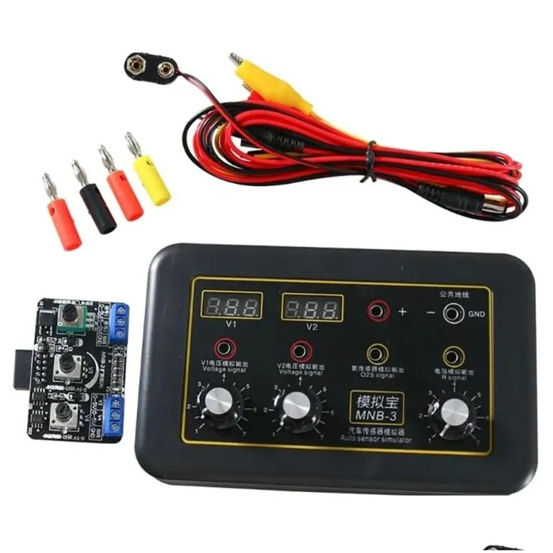 MNB-3 Auto Signal Simulator Upgrade Automobile Oxygen Oil Pressure Sensor Generator Repair Tool Car Tester MNB 2 3