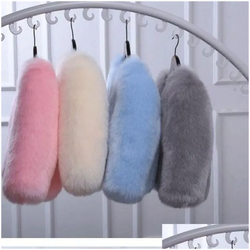 Jackets Jackets Girl S Fashion Faux Fur Coat Super Autumn Winter Children Short Fake Fluffy Jacket Kids Princess Clothes Tz 0 230828 D Dhfi2