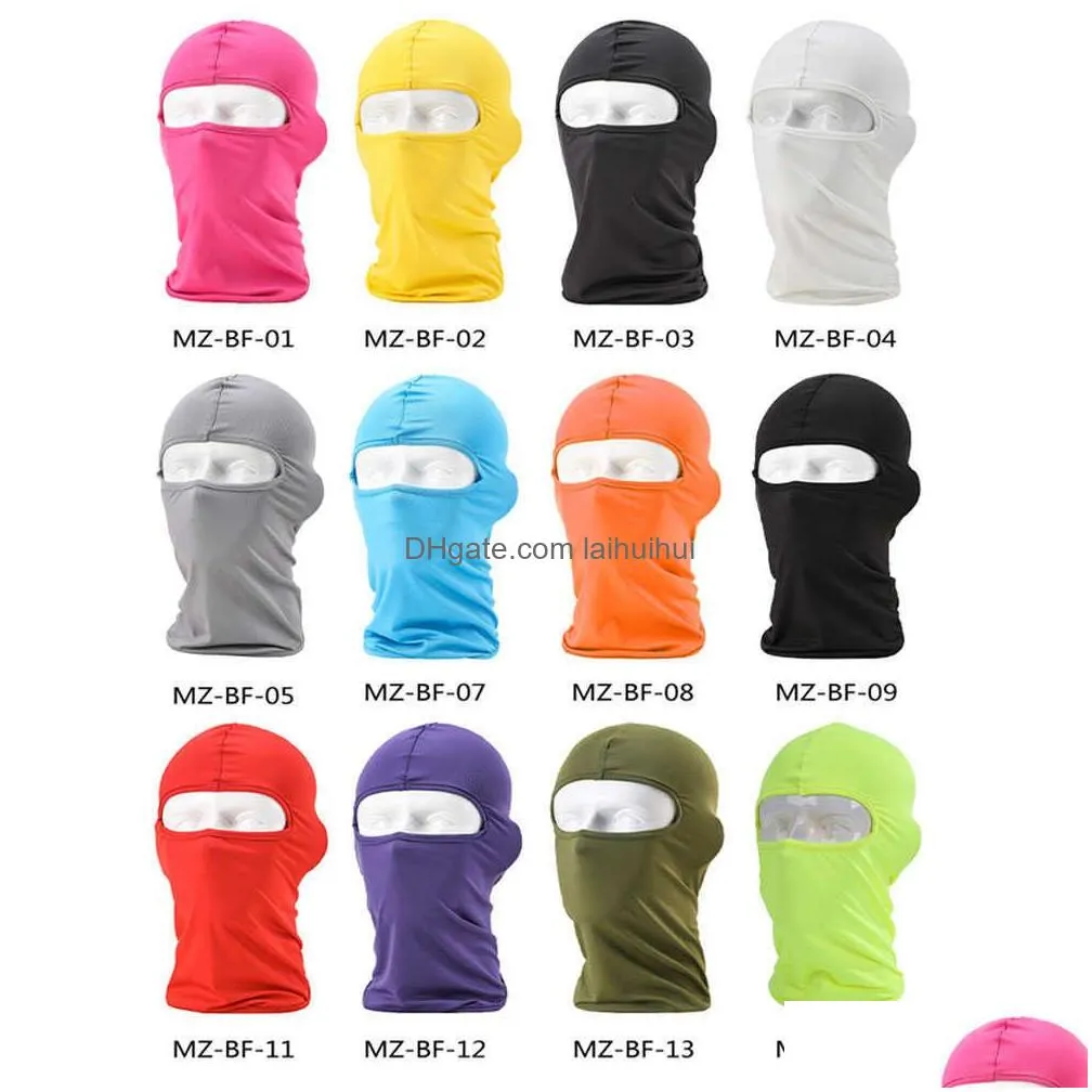 cycling caps masks summer mask balaclava motorcycle face mask sport biker face shield moto hood wind cap ski mask stopper windproof