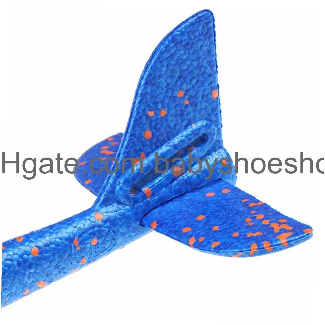 onsinic airplane toy glider plane set for boys foam aircraft air plane outdoor sports flying toy