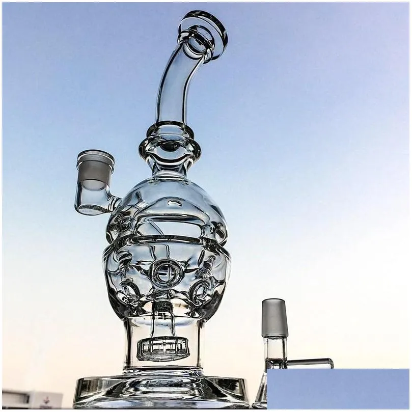 faberge fab egg hookahs glass bongs swiss perc recycler water pipes 14.5mm joint oil rig showerhead percolator dab rigs ship