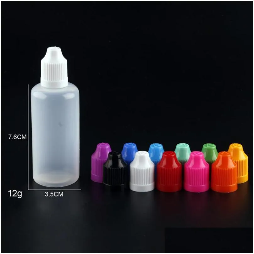 empty oil bottle plastic dropper bottles for e cig ejuice eliquid 3ml 5ml 10ml 15ml 20ml 30ml 50ml 100ml 120ml with childproof cap