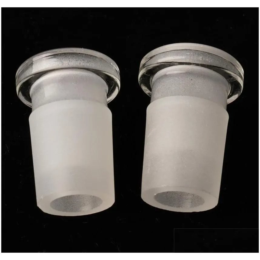 smoking glass adapter converter 10/14mm female to 14/18mm male reducer connector for water pipes quartz banger nail