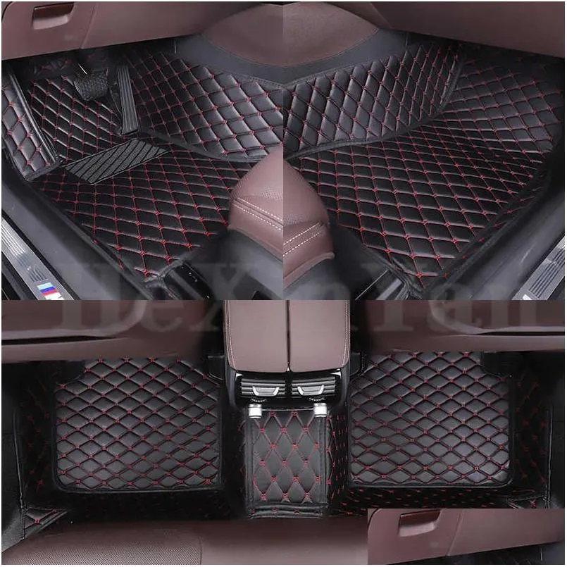 carpets custom car floor mats for mercedes benz gls class x166 2016 2017 2018 2019 all model auto accessories car rug carpet footbridge