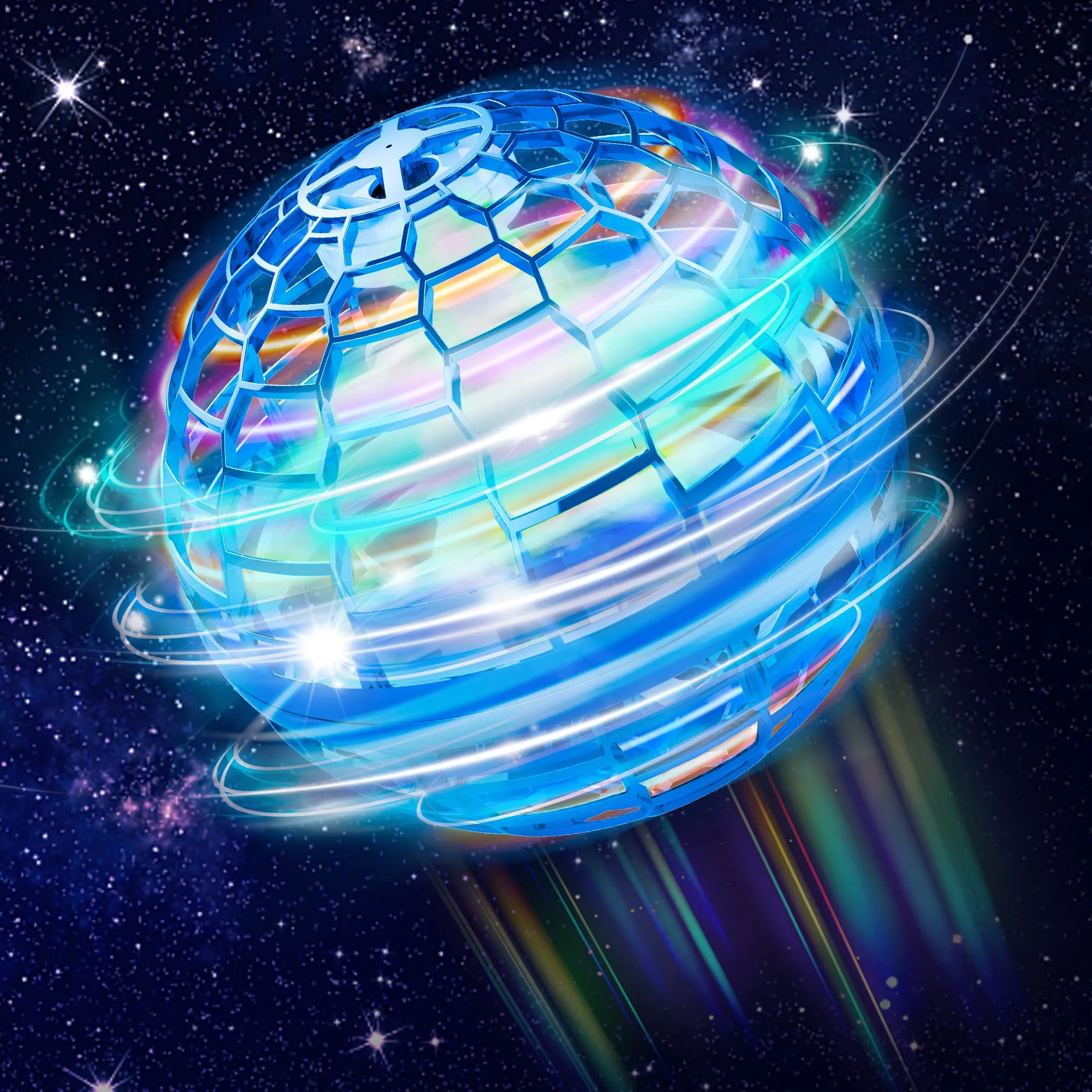 ufo magic flying orb hover ball toy with lights 2022 cool stuff kids gadgets christmas toy gift for teen boy girl 678910add year fun birthday gift mini drones for kids galactic fidget flying spinner