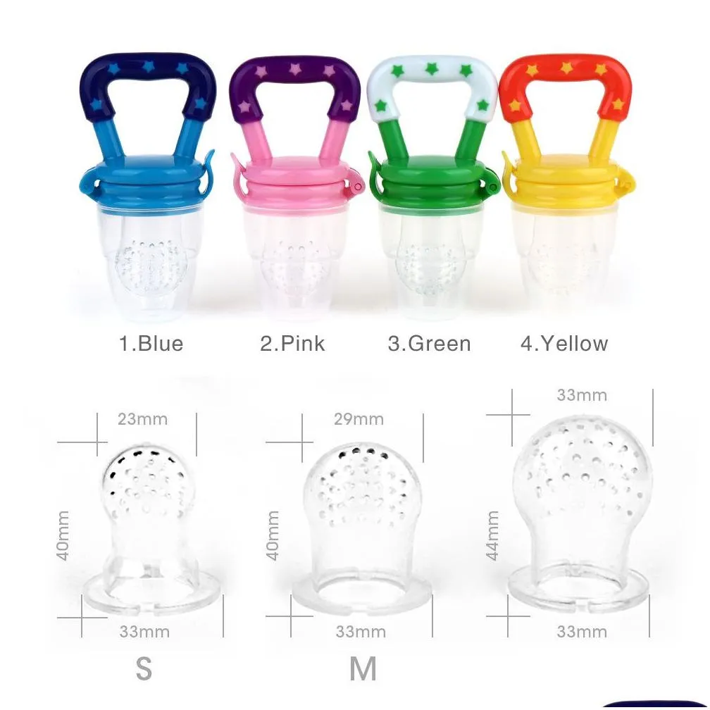 Baby Teether Nipple pacifier Fruit Food Mordedor Silicona Bebe Silicone Teethers Safety Feeder Bite foodstuff Teether BPA Free