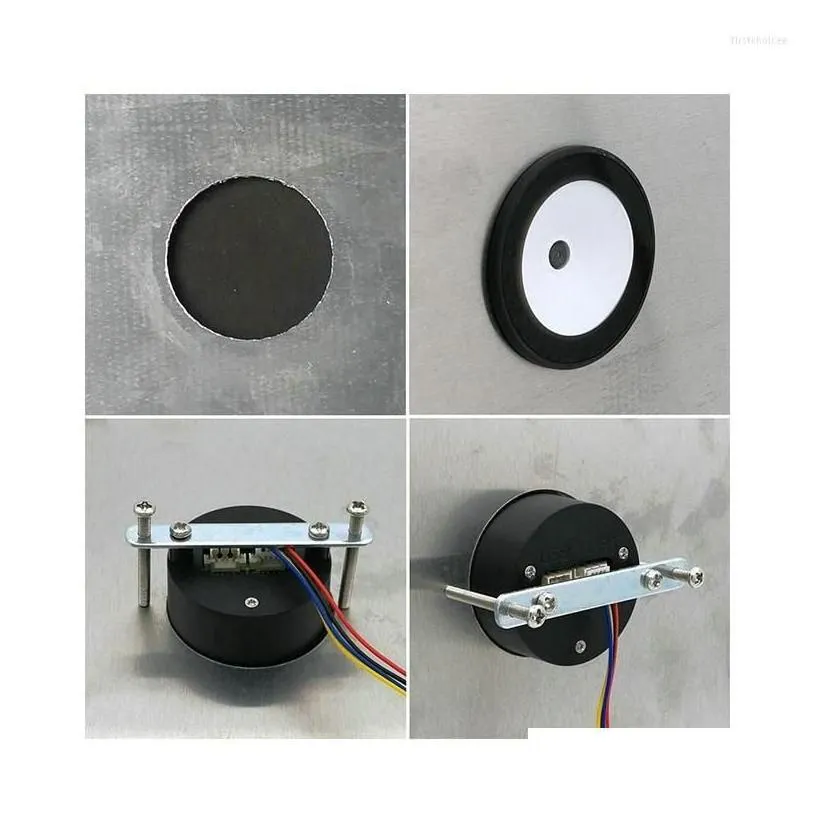 Scanners Round Shape Dc5V Usb Uart 1D 2D Barcode Scanner Mode Qr Code Bar For Supermarket Bus Drop Delivery Computers Networking Dheok