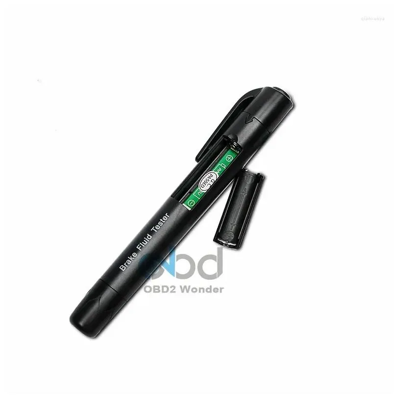 Portable Brake Liquid Tester Pen Mini Fluid Test Led Display Testing Mositure Of Oil For Dot3 Dot 4 No Package