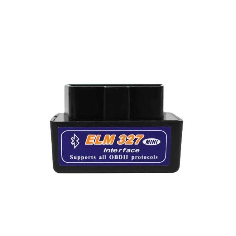 Mini Bluetooth ELM327 V2..5 Auto OBD Scanner Code Reader Tool Car Diagnostic Super ELM 327 For Android OBDII Protocols