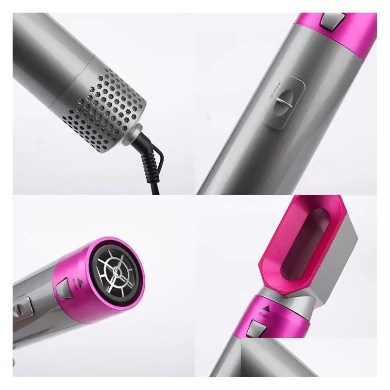 Electric Hair DryerProfessional High Quality Hair DryerSupersonic Styling ToolStraightenerCeramic Curler5 in 1 Electric Hair Curler