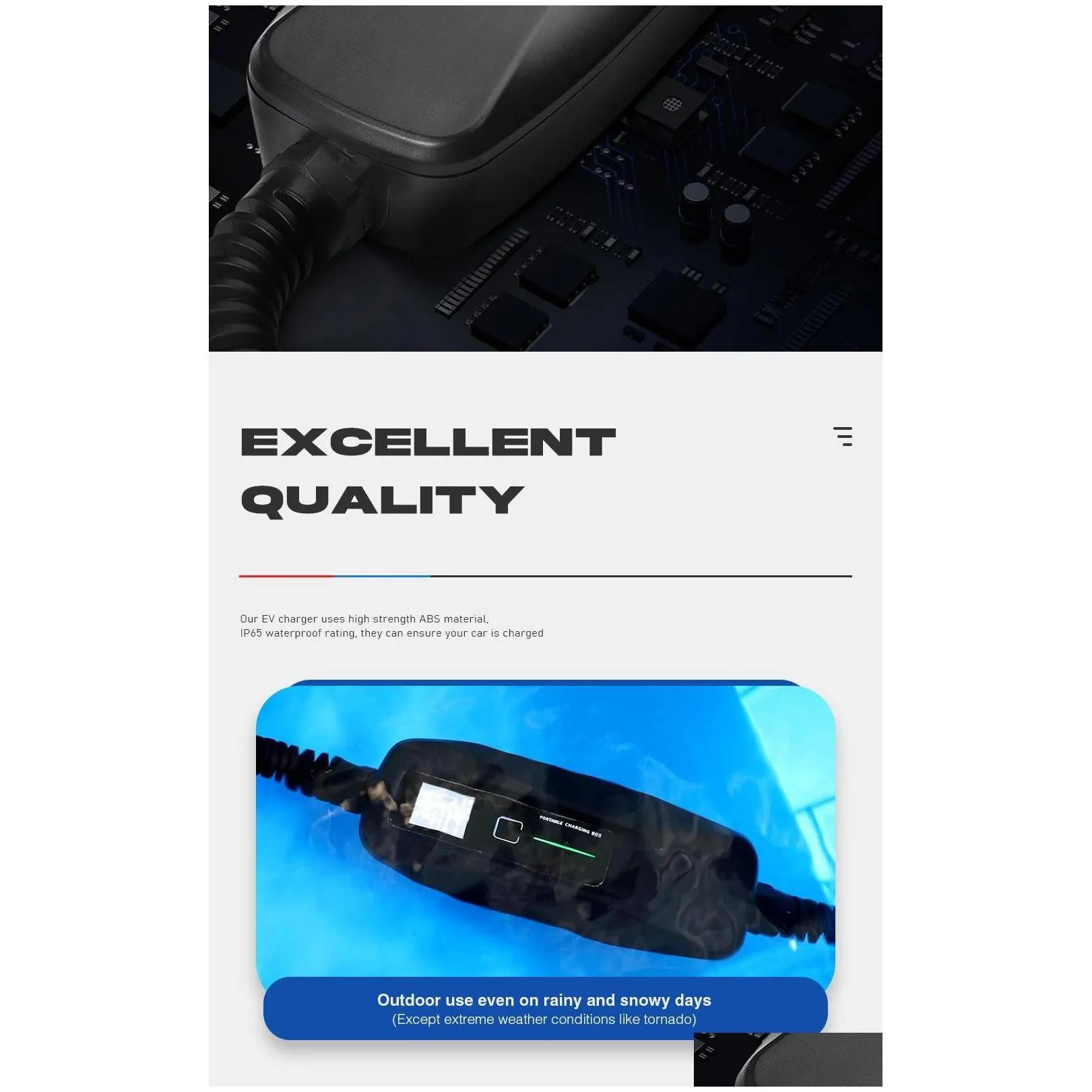 Electric Vehicle  Equipment Type 2 Ev Level 32 Amp Portable Cee Plug 220V240V Car Charging Iec 621962 Drop Delivery Mobiles