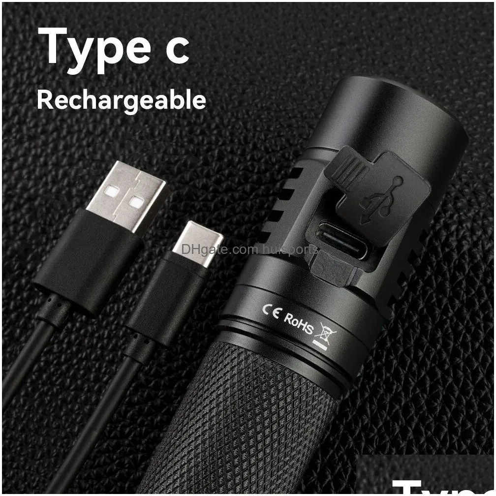 flashlights torches sofirn sc31 pro led flashlight powerful rechargeable 18650 torch usb c sst40 2000lm anduril outdoor tactical