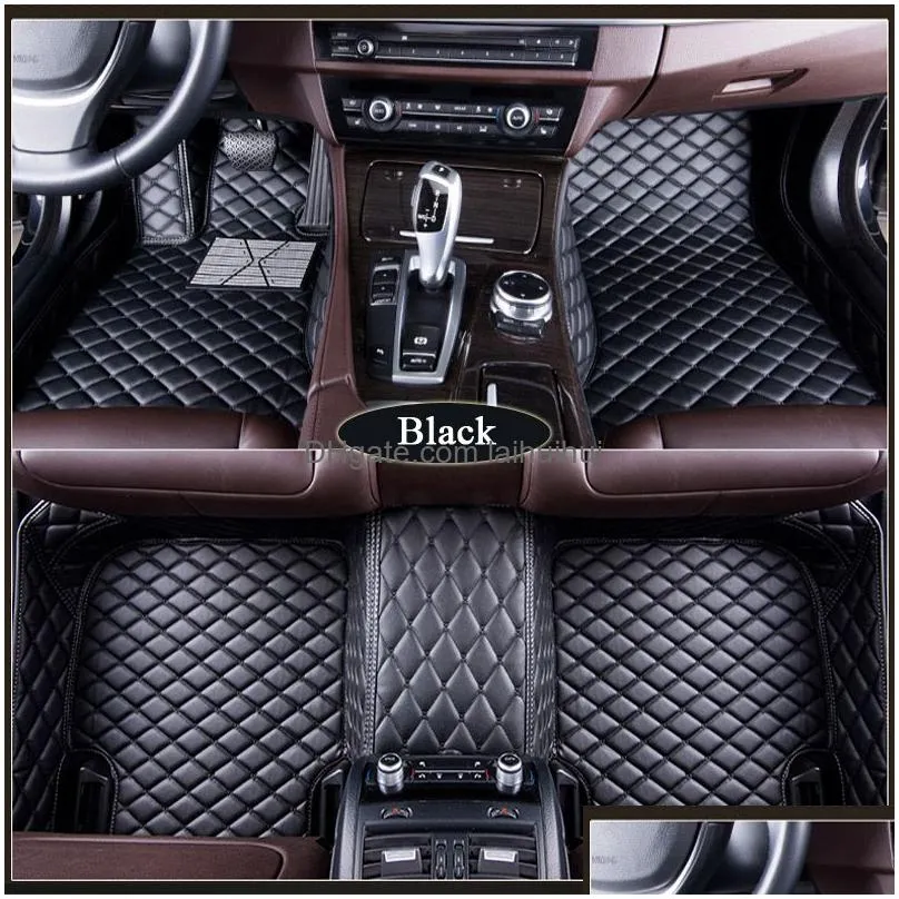 custom car floor mats for honda fit crz crv urv xrv hrv accord civic city vezel crosstour envix car-styling carpet floor liner