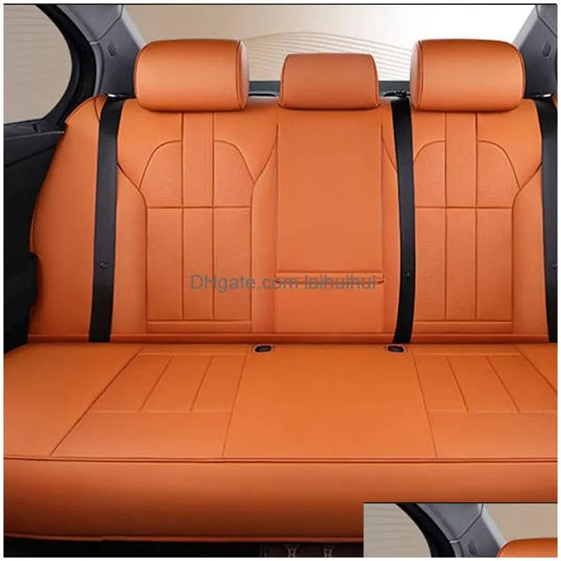 car seat covers custom special pu leather for h2 h3 car-styling auto accessories stickers carpet 3d cushion