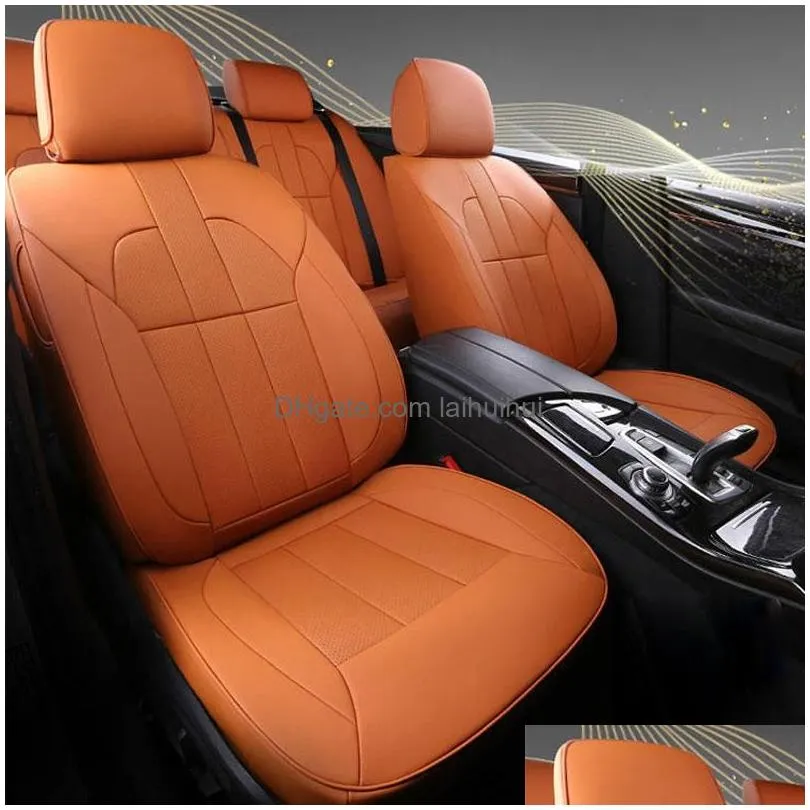 car seat covers custom special pu leather for h2 h3 car-styling auto accessories stickers carpet 3d cushion