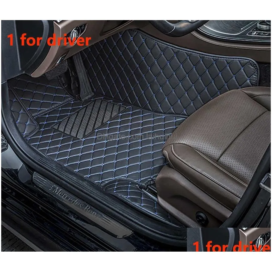 carpets custom car floor mats for mercedes benz gls class x166 2016 2017 2018 2019 all model auto accessories car rug carpet footbridge