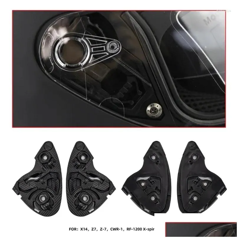 Motorcycle Helmets Base Plate Set For X14 Z7 CWR1 RF1200 Xspirit NXR Helmet F19A