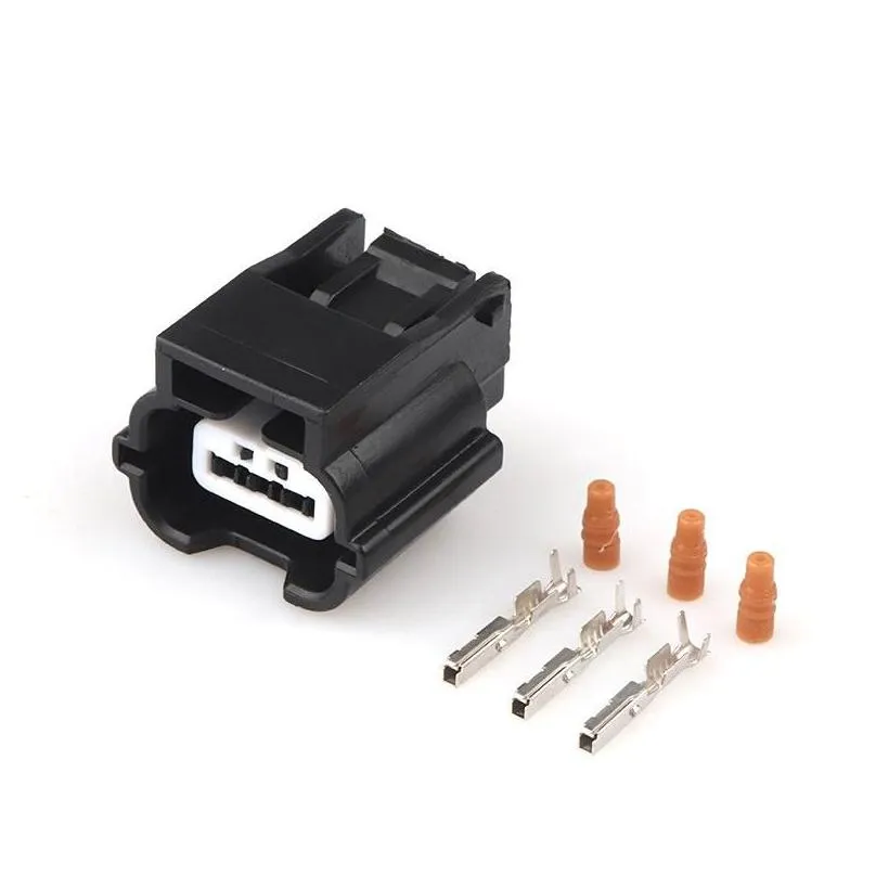 Parking Sensor Female Male Connector Plug Socket Housing With Terminals For 7283-8852-30 7282-8852-30 Car Rear View Cameras& Sensors