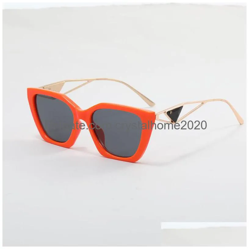 Sunglasses 8286 Designer Sunglasses Classic Eyeglasses Goggle Outdoor Beach Sun Glasses For Man Woman Mix Color Optional Triangar Sign Dhbyh