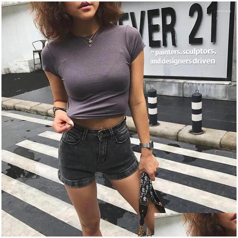 Women`s T Shirts MRMT 2023 Brand Summer T-shirt Round Collar Short Type Of Sleeve Bottom For Female Tops Tshirt