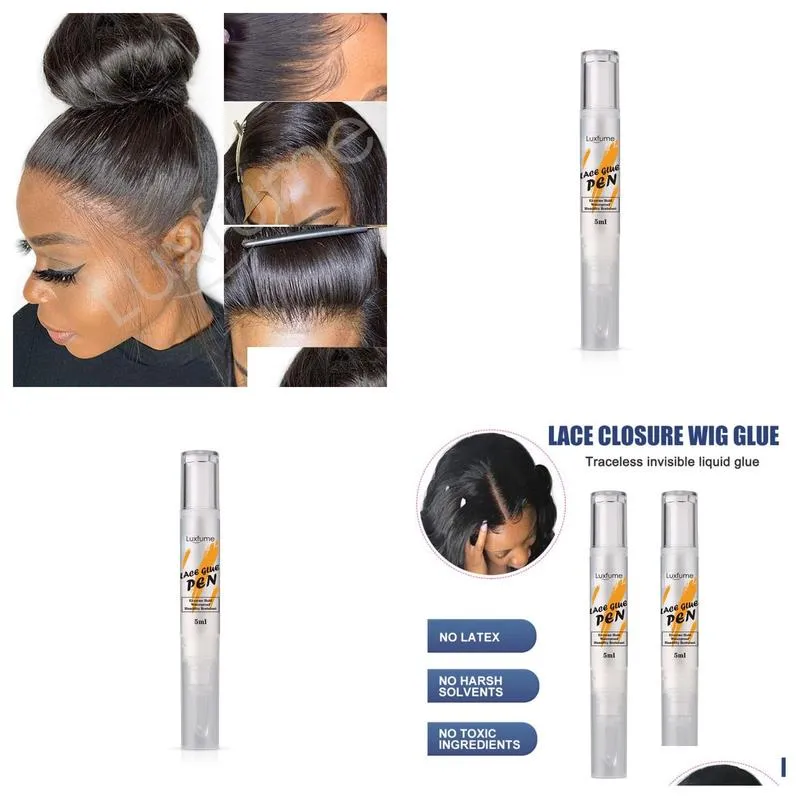 Lace Wig Glue Pen Super Bonding Invisible Waterproof Glues For Hair System Hairpiece Closure Frontal Toupee Systems